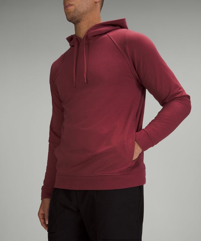 City Sweat Pullover Hoodie Mulled Wine luludrops