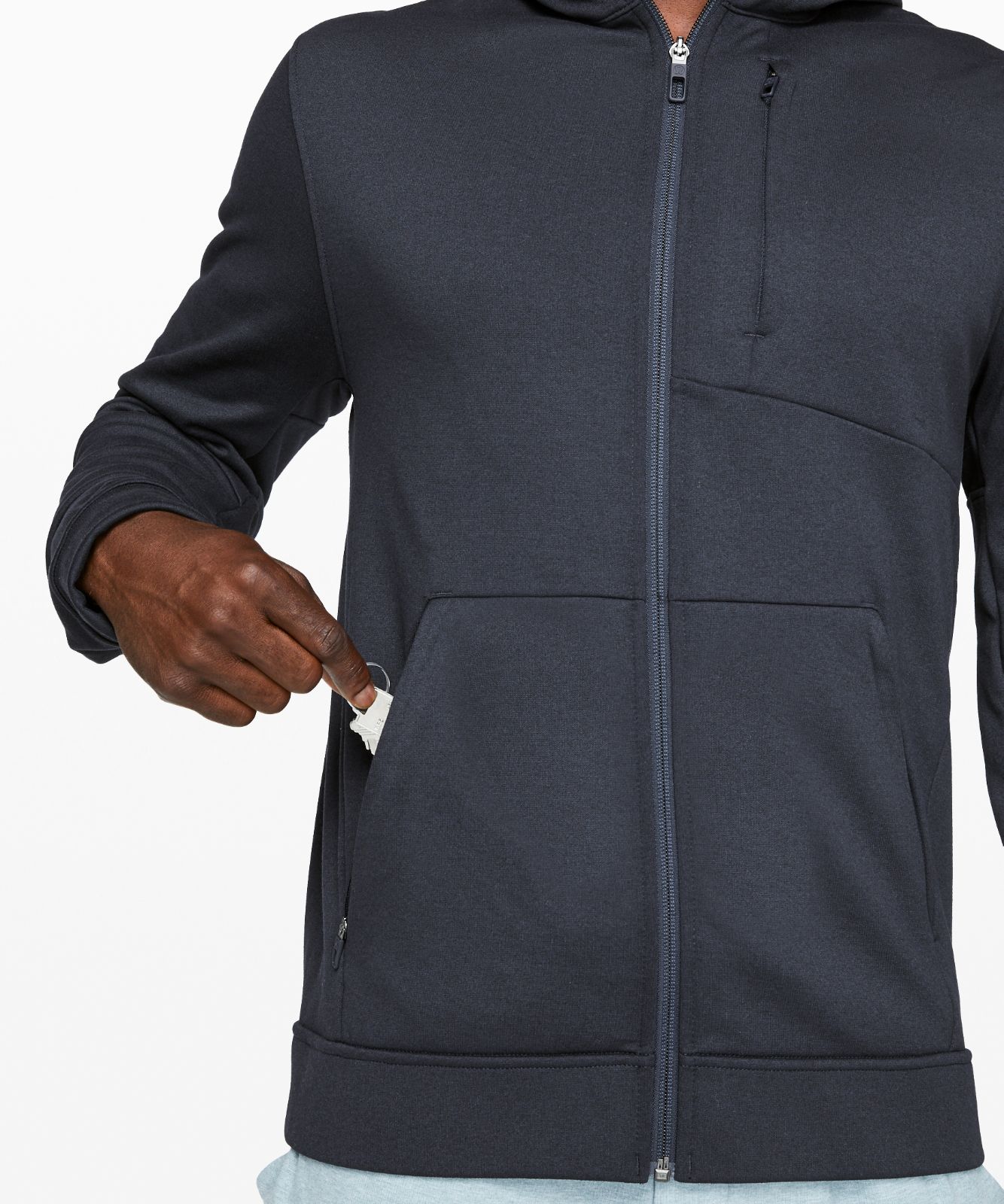 City sweat cheap zip hoodie thermo