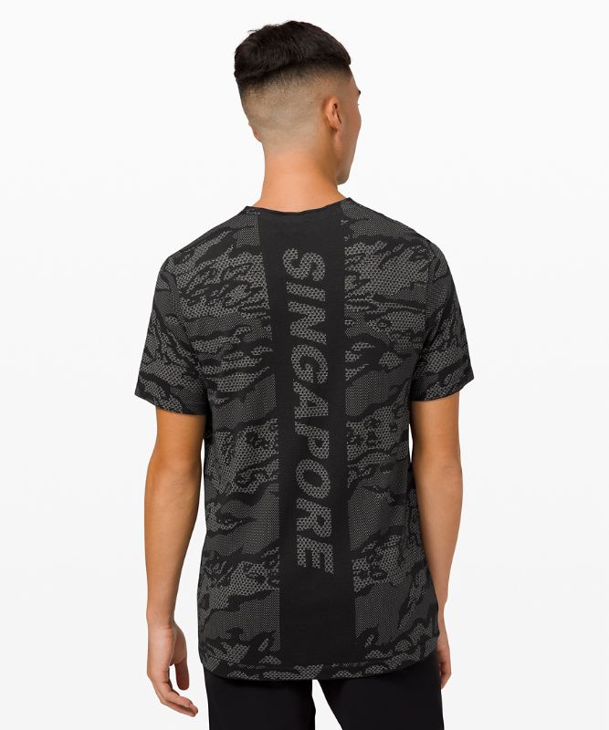 Metal Vent Breathe Short Sleeve Shirt Singapore