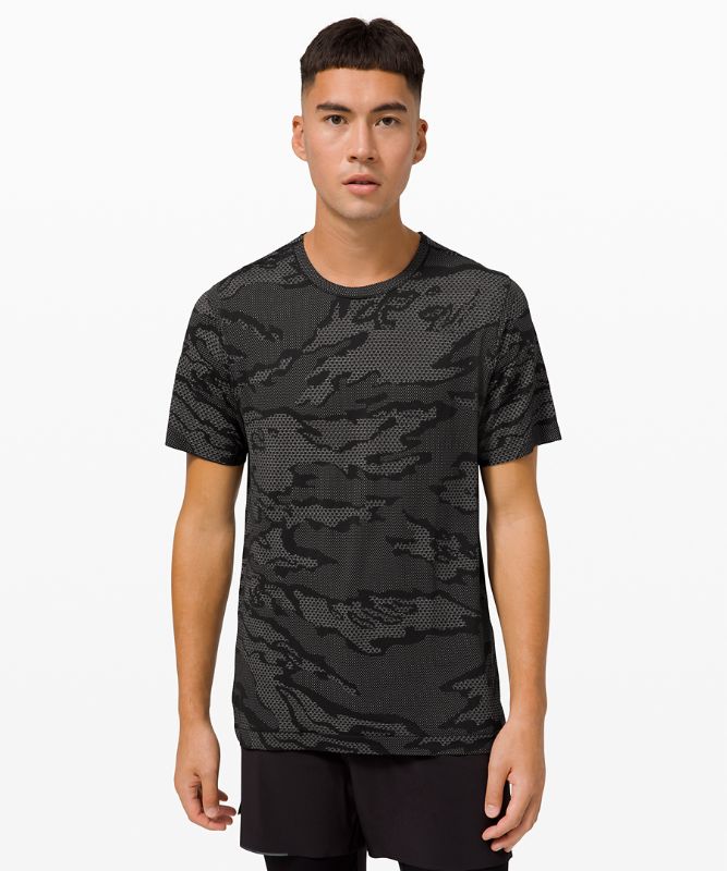 Metal Vent Breathe Short Sleeve Shirt Beijing