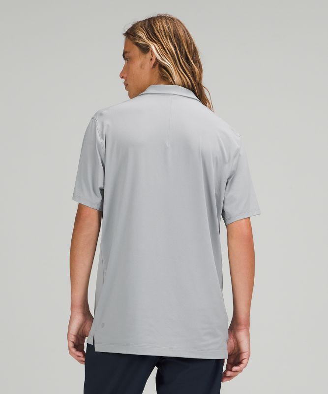 Snap Front Performance Polo Short Sleeve