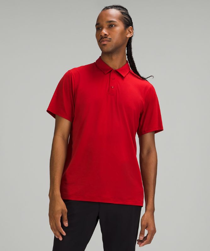 Snap Front Performance Short Sleeve Polo *Online Only