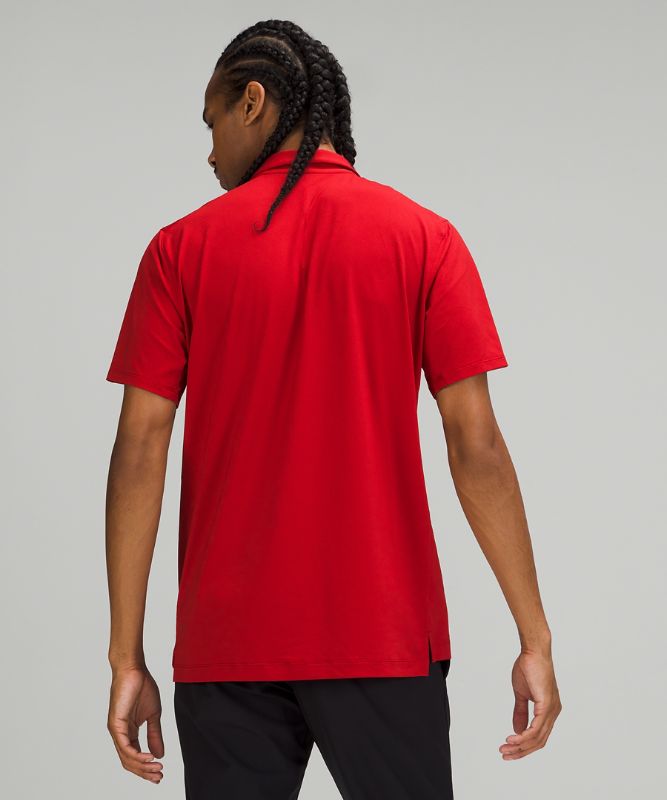 Snap Front Performance Short Sleeve Polo *Online Only