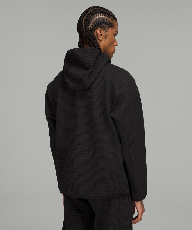 LAB Textured Grid Hoodie