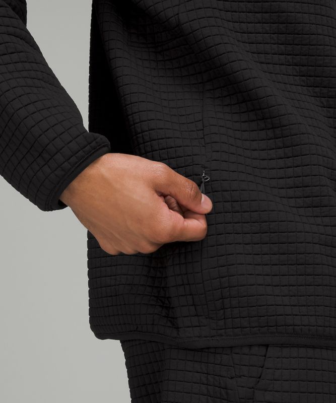 LAB Textured Grid Hoodie