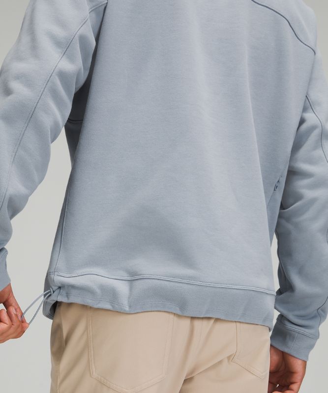 French Terry Oversized Long Sleeve Crew