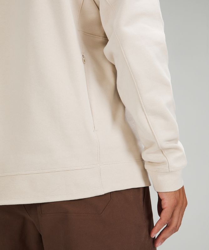 French Terry Oversized Long Sleeve Crew