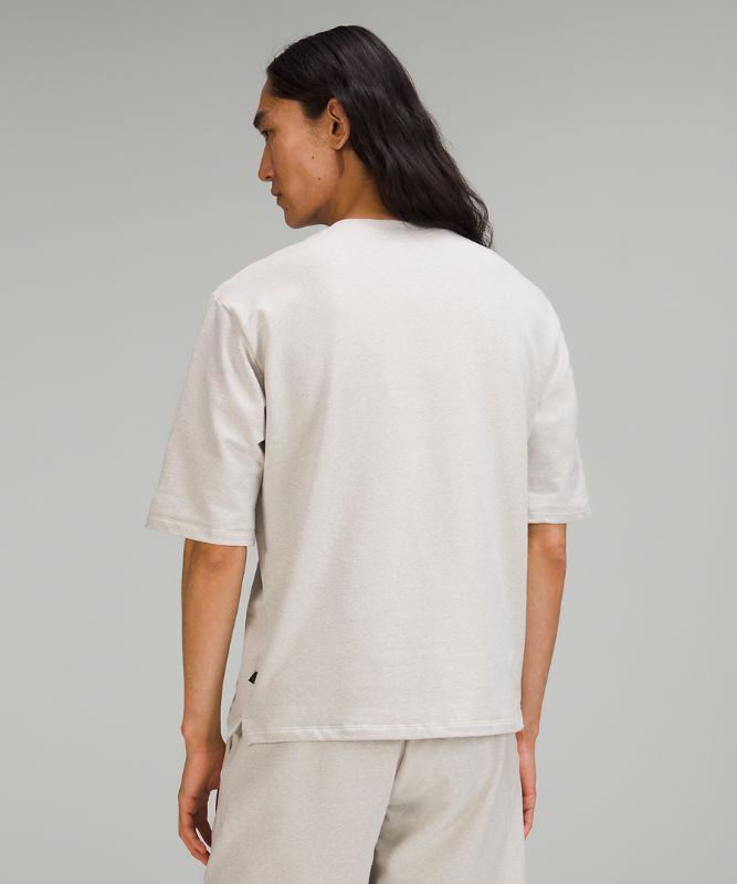 LAB French Terry Short-Sleeve Pullover