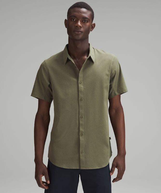 Airing Easy Short Sleeve Button-Up Shirt