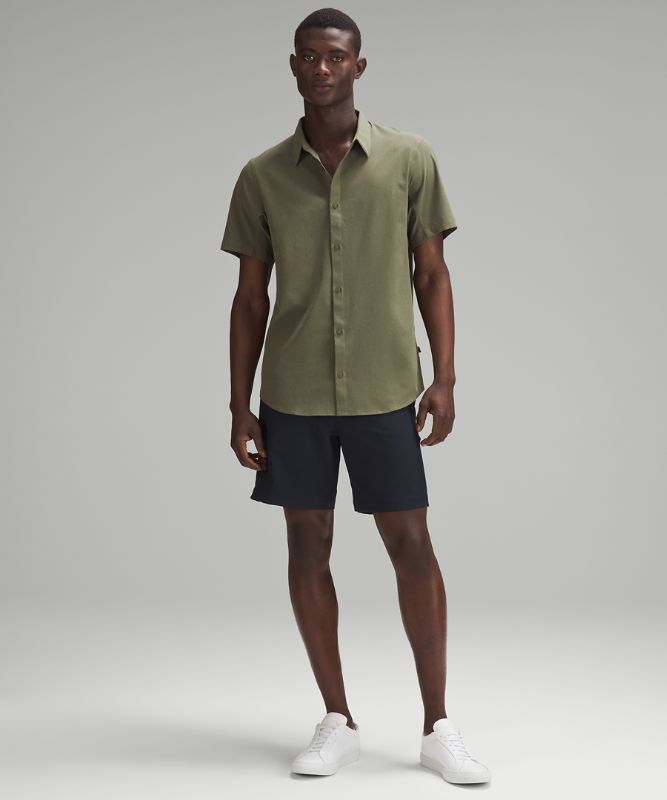 Airing Easy Short Sleeve Button-Up Shirt