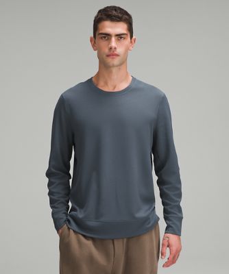 Lululemon Fast And Free Long Sleeve Shirt In Heathered Delicate