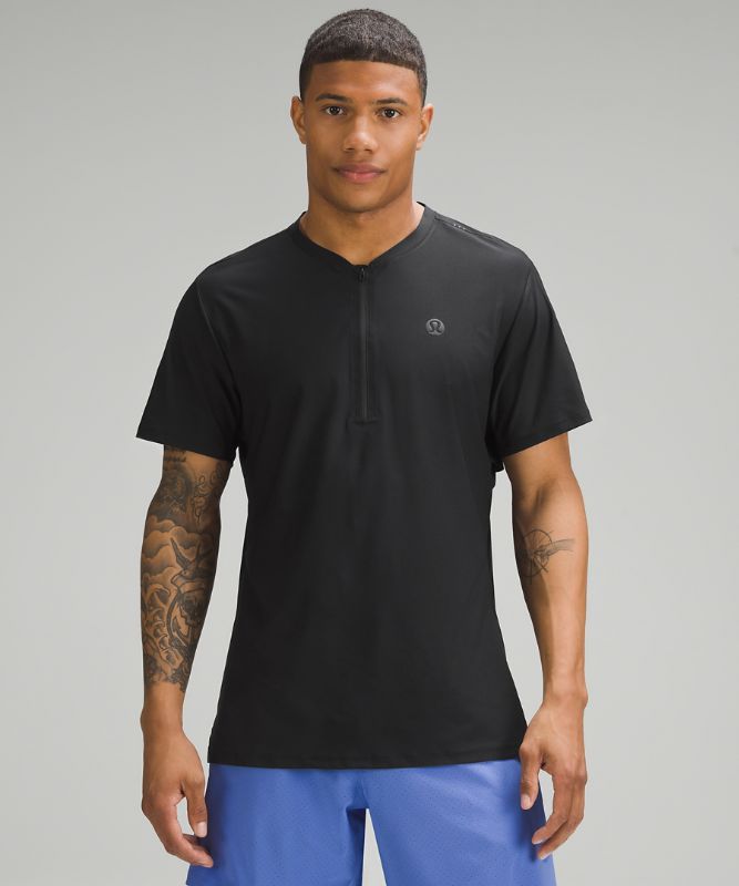 Vented Tennis Short-Sleeve Shirt