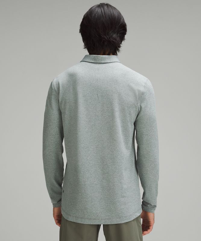 Evolution Long-Sleeve Polo Shirt *Pique Fabric