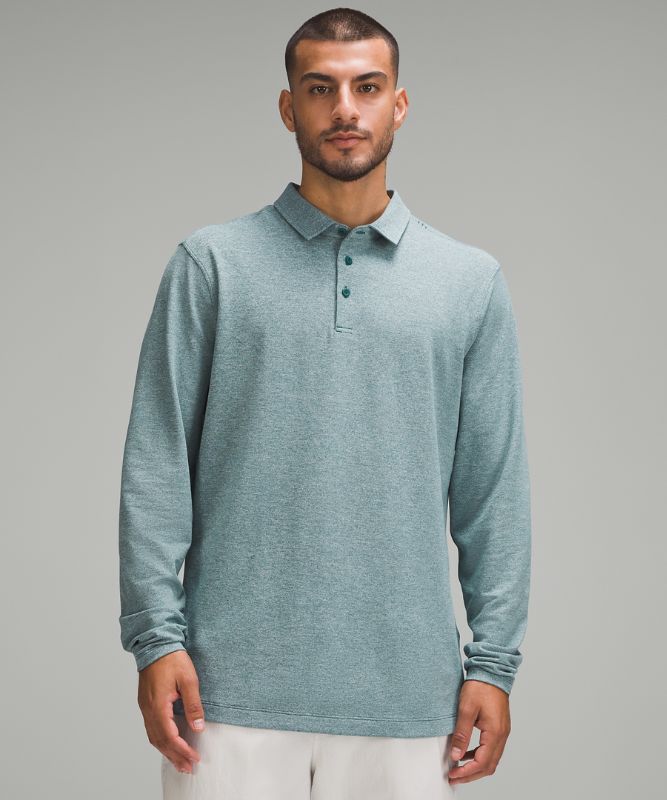 Evolution Long-Sleeve Polo Shirt *Pique