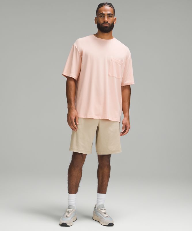 Super-Oversized-Fit Outdoor Short Sleeve Shirt