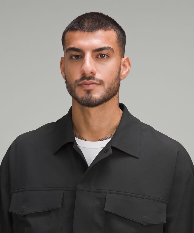 Cargo Pocket Shirt Jacket