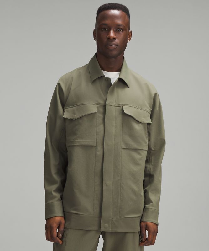 Cargo Pocket Shirt Jacket