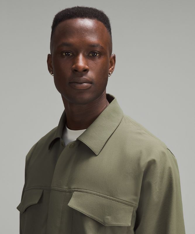 Cargo Pocket Shirt Jacket