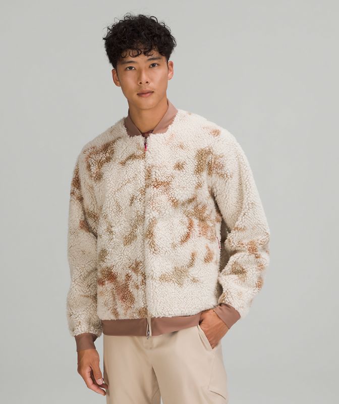 lululemon lab Textured Fleece Bomber Jacket