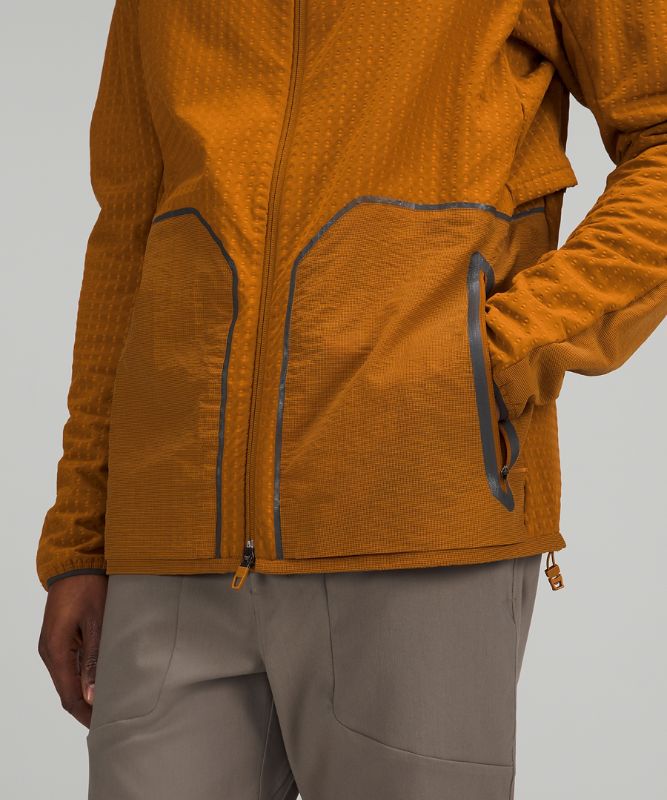 Water-Repellent Fleece Hiking Jacket