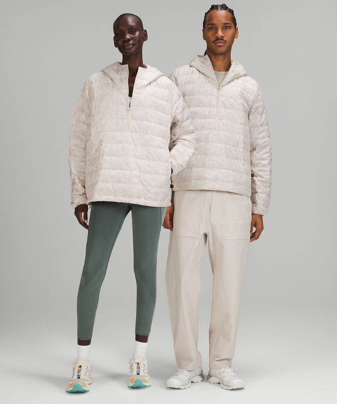 lululemon lab Quilted Transparent Half-Zip