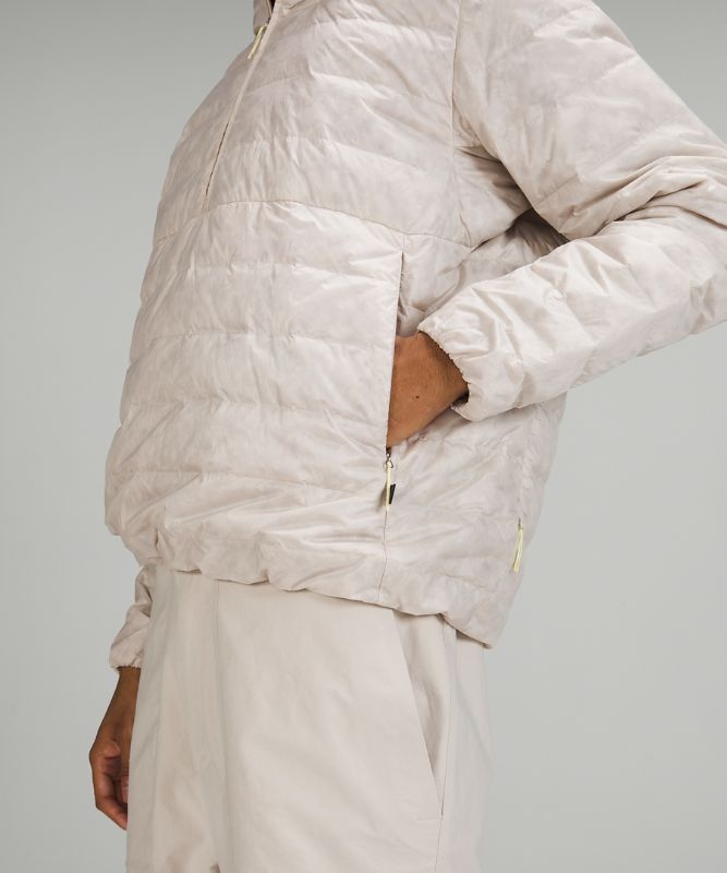 lululemon lab Quilted Transparent Half-Zip