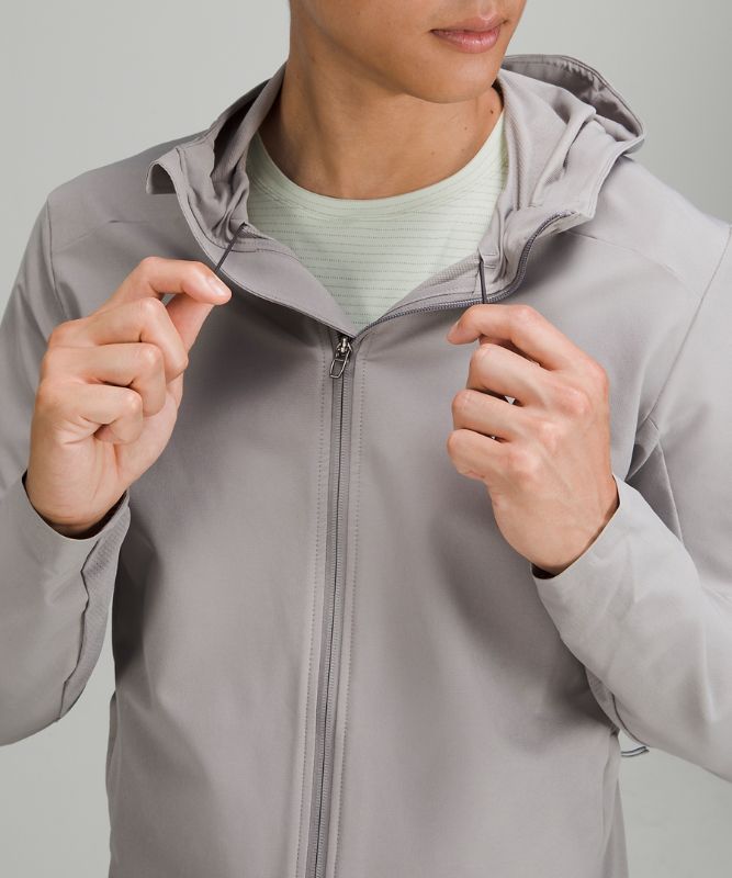 Warp Light Packable Jacket | Gull Grey | luludrops