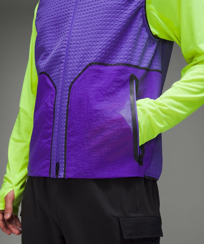 Water-Repellent Fleece Hiking Vest