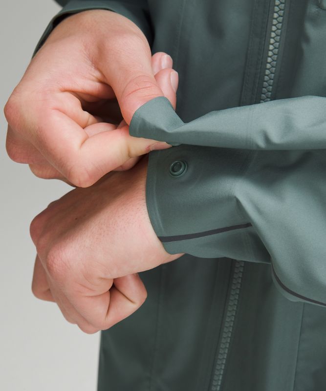 Waterproof Full-Zip Rain Jacket