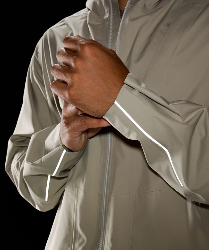 Waterproof Full-Zip Rain Jacket