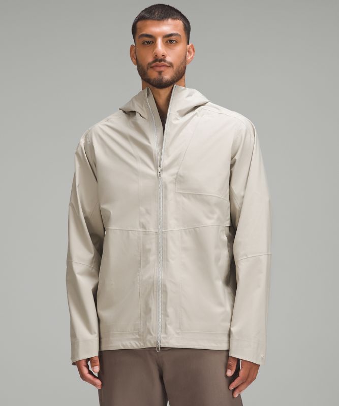 Waterproof Full-Zip Rain Jacket