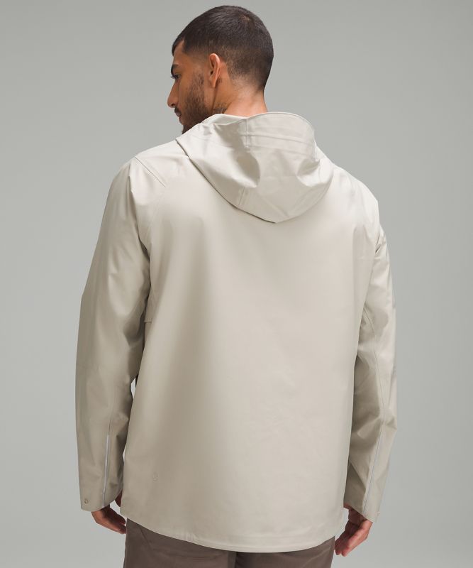 Waterproof Full-Zip Rain Jacket