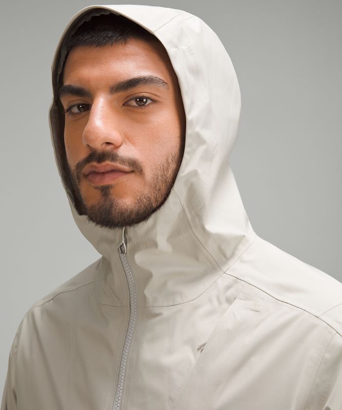 Waterproof Full-Zip Rain Jacket