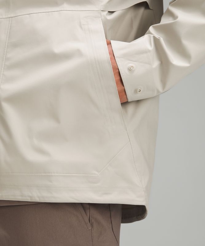 Waterproof Full-Zip Rain Jacket