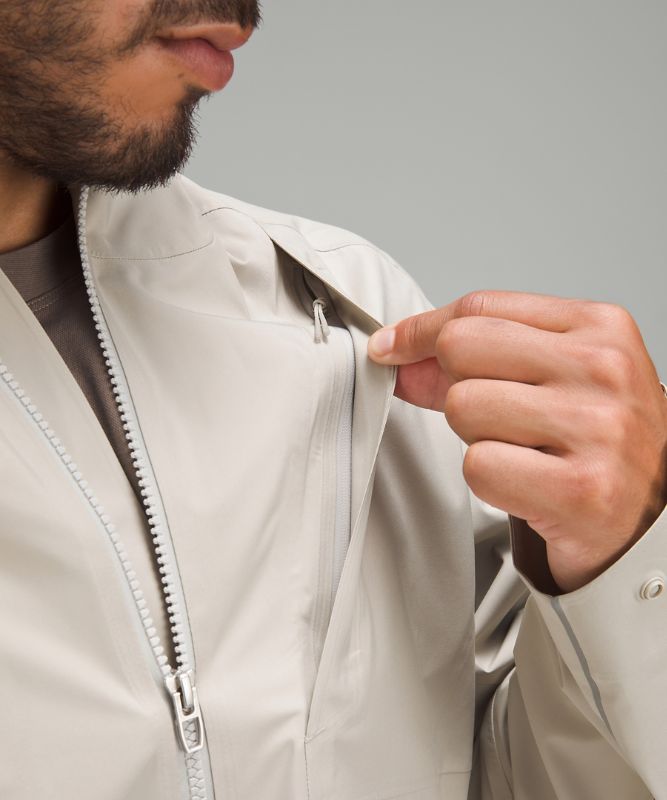 Waterproof Full-Zip Rain Jacket