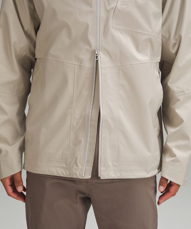 Waterproof Full-Zip Rain Jacket
