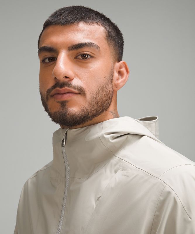 Waterproof Full-Zip Rain Jacket