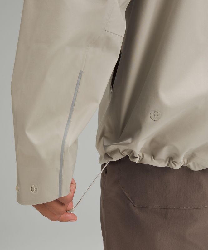 Waterproof Full-Zip Rain Jacket