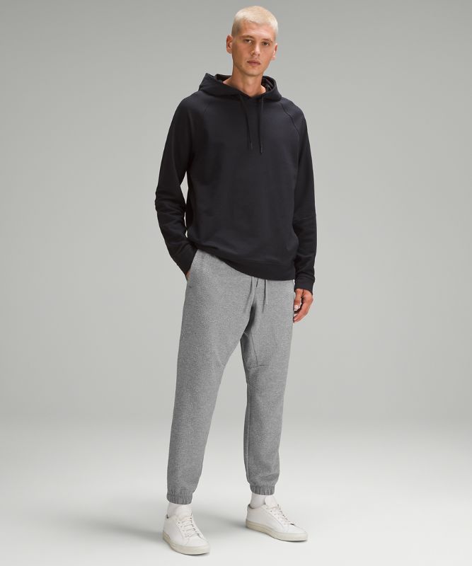 Textured Double-Knit Cotton Jogger