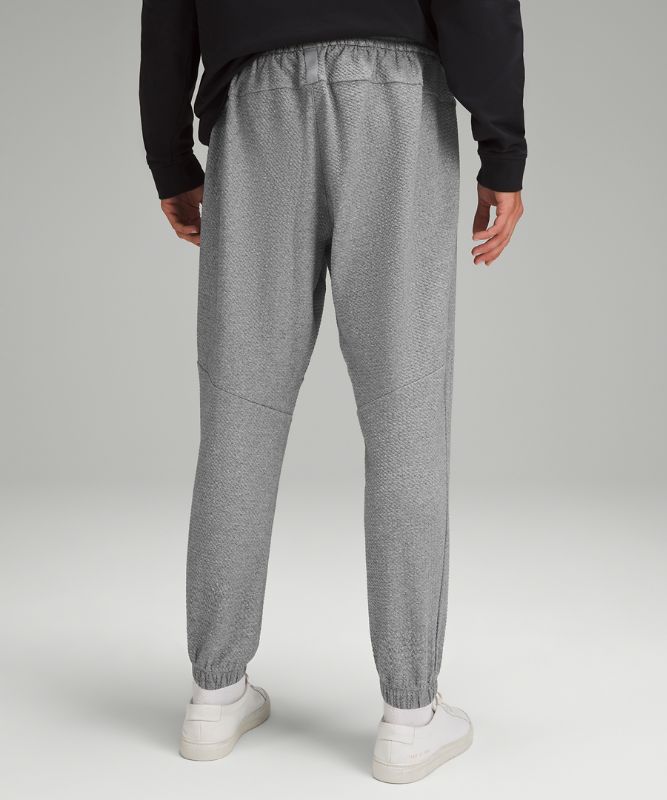 Textured Double-Knit Cotton Jogger