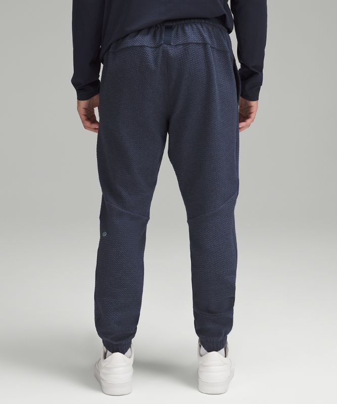 Textured Double-Knit Cotton Jogger