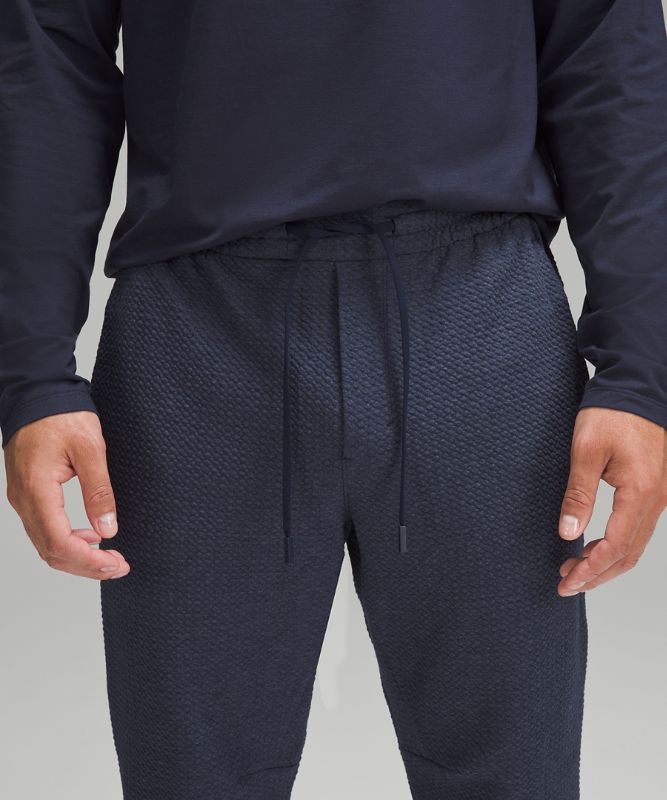 Textured Double-Knit Cotton Jogger