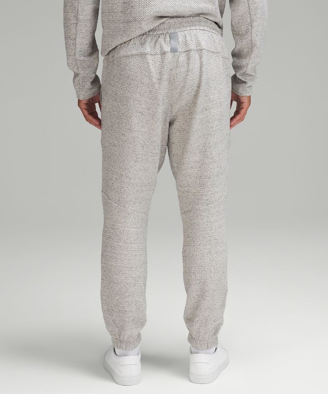 Textured Double-Knit Cotton Jogger