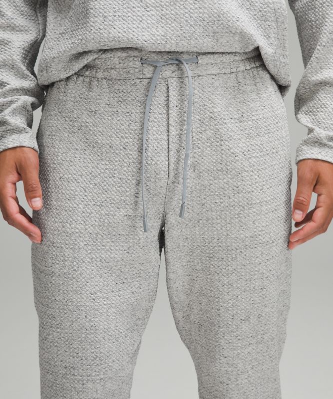 Textured Double-Knit Cotton Jogger