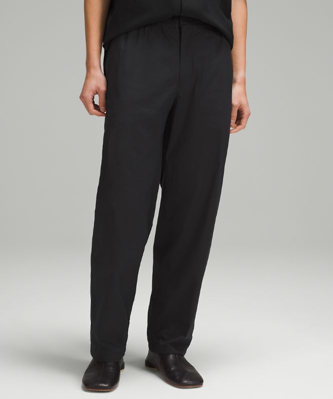 Poplin Relaxed-Fit Pant