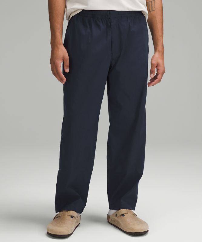 Poplin Relaxed-Fit Pant