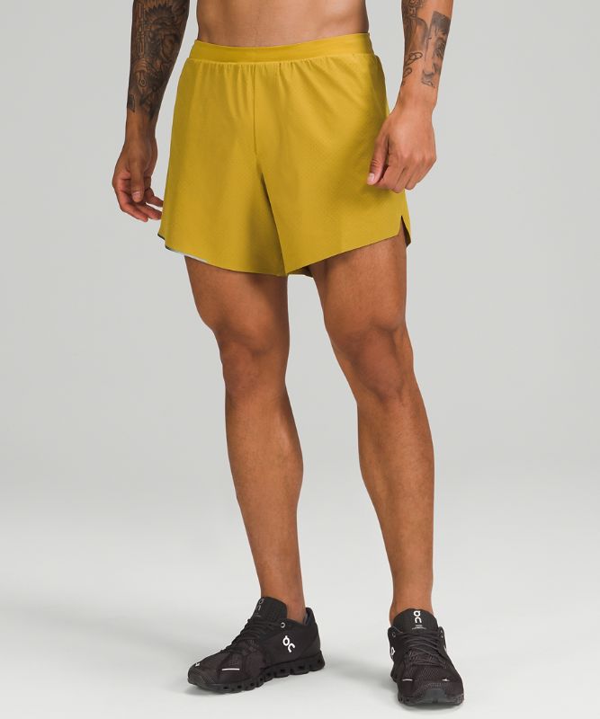Fast and Free Lined Short 6, Auric Gold