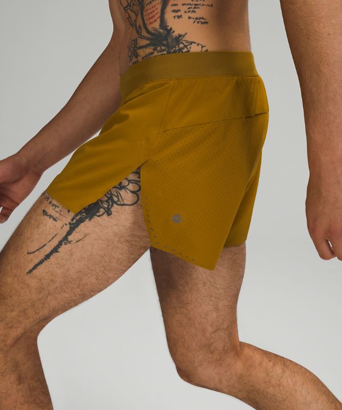 Lululemon Fast And Free Shorts 3 In Gold Spice | ModeSens