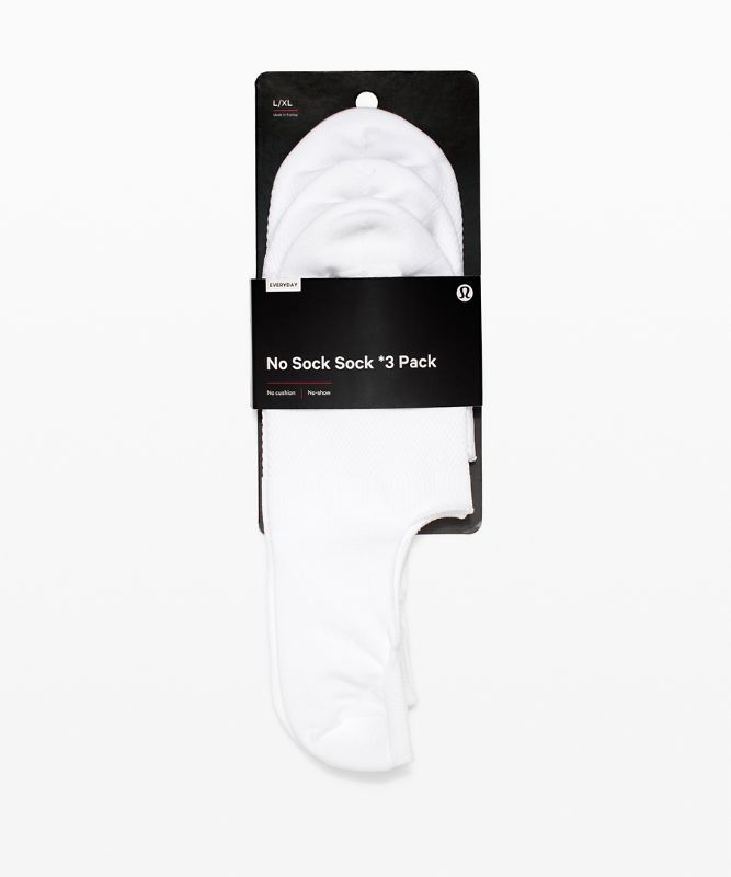 No Sock Sock 3 Pack