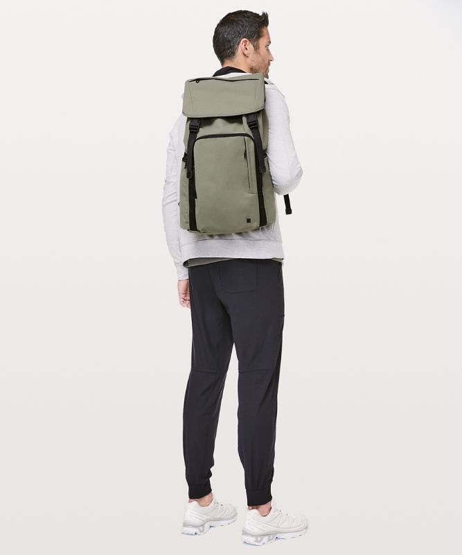 Command the Day Backpack 24L Grey Sage luludrops